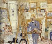 James Ensor The Skeleton Painter Germany oil painting reproduction